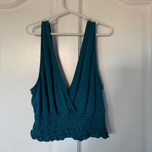 URBAN OUTFITTERS, deep v tank top.